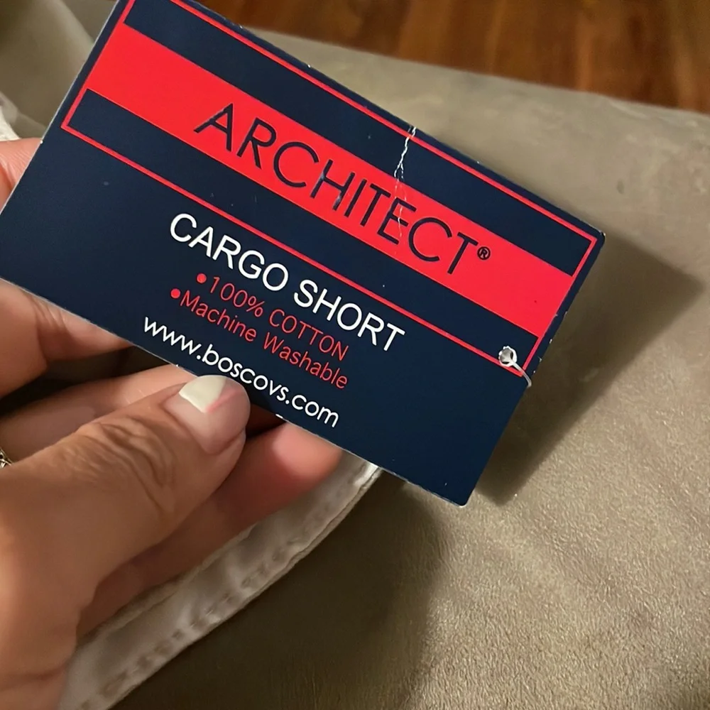 Architect Khaki cargo shorts